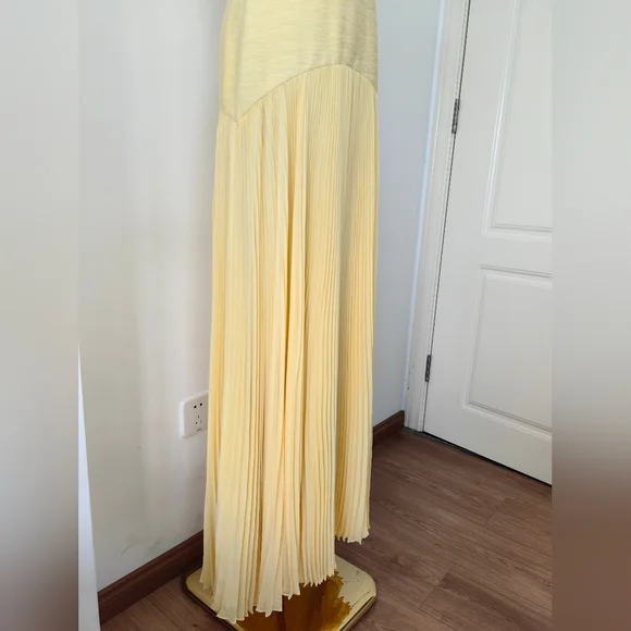 Alexis Yellow Strapless Maxi Dress - Picture 8 of 14